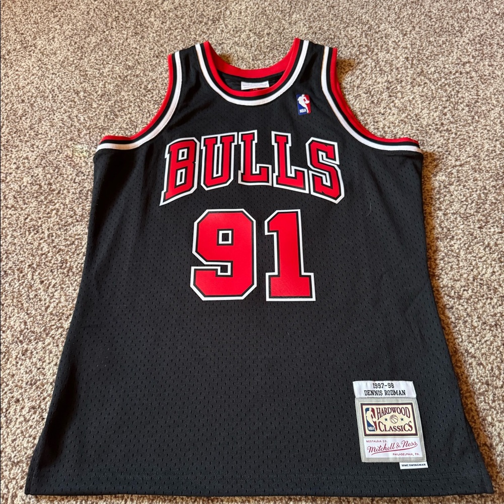 Denis rodman jersey